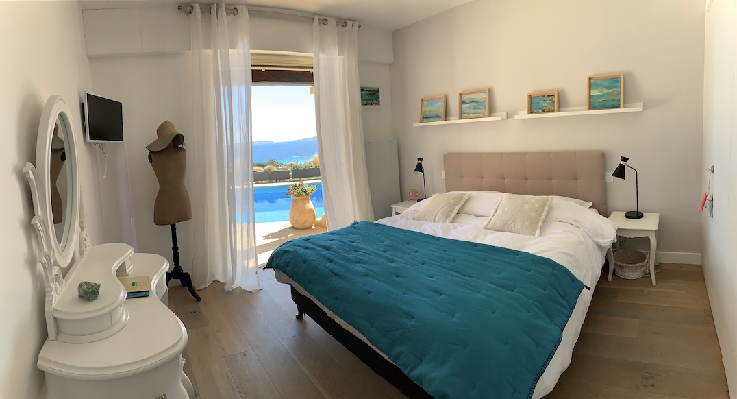 Start Your Day Right at Villa Thalassa: Gourmet Continental Breakfast with Stunning Sea Views