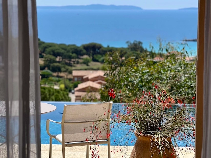 Start Your Day Right at Villa Thalassa: Gourmet Continental Breakfast with Stunning Sea Views